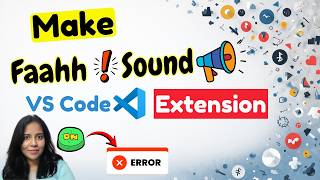 VS Code Extension That Makes “Faahh” Sound on Errors | Fun Coding Productivity Hack