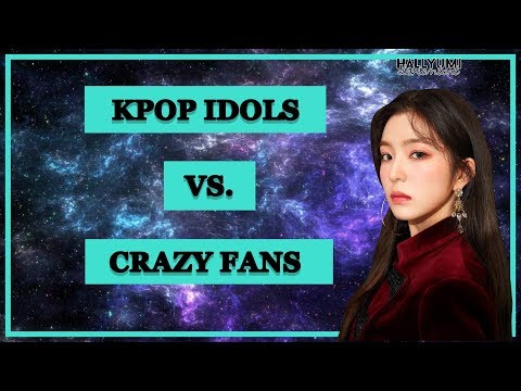 KPOP IDOLS VS  SCREAMING CRAZY FANS Part 1 (ft. ASTRO,SEVENTEEN,BTS,EXO,TWICE,RED VELVET and more)