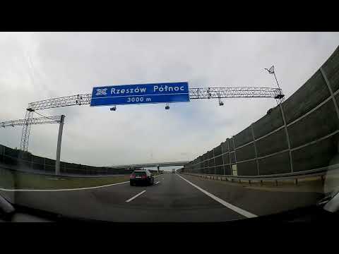 Autostrada // Highway A4: Rzeszów ( Rzeszów Wschód ) - Tarnów ( Tarnów Centrum )