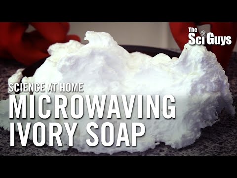 Microwaving Ivory Soap - The Sci Guys: Science at Home