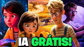Como criar animações longas com IA GRATUITAMENTE e com personagens consistentes.