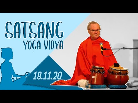 Satsang + Mantrasingen + Meditation mit Sukadev - Yoga Vidya live 07:00 Uhr - 18.11.2020