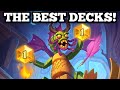 The FIVE BEST decks to hit LEGEND in Standard and Wild since the nerfs!