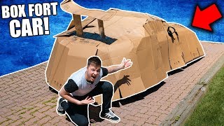 THE BOX FORT LAMBO CHALLENGE!