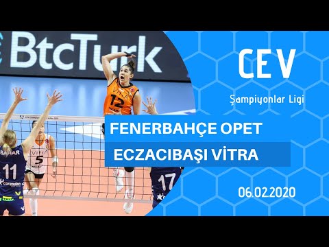 Fenerbahçe Opet - Eczacıbaşı Vitra | CEV Şampiyonlar Ligi | 07.02.2020
