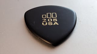 Video thumbnail for Jim Dunlop Jazztone 208 shape guitar pick review - Awesome! by earthsteward9 Guitar Pick Reviews