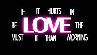 The Cab  - Intoxicated lyric video