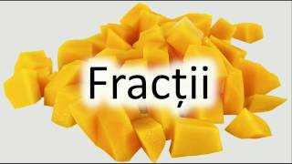 Noțiunea de fracție