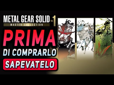 METAL GEAR SOLID MASTER COLLECTION VOL 1 ► Things to know BEFORE buying it #DidYouKnow