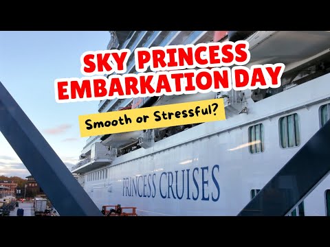Sky Princess Embarkation Day: What Really Happens!