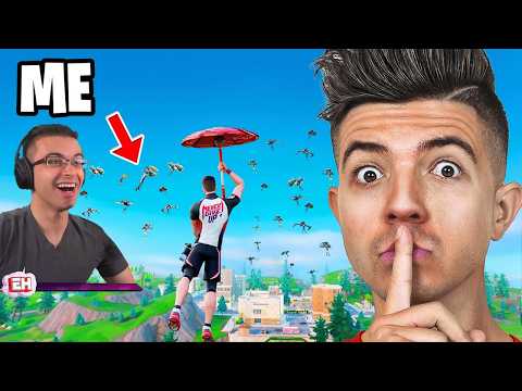 Sneaking into Nick Eh 30s Fortnite Game!