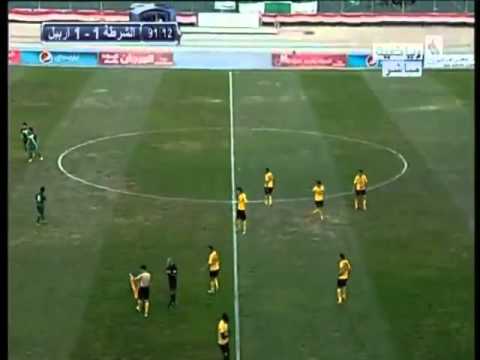 AL-shurta 1-1 Erbil s.c- Iraqi Elite League 2012-2013