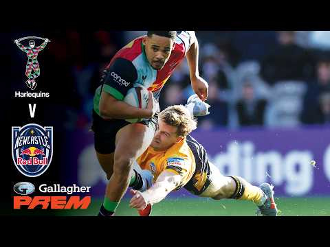 FULL MATCH: Harlequins v Newcastle Red Bulls | TEN TRIES! | Gallagher PREM 2025/26