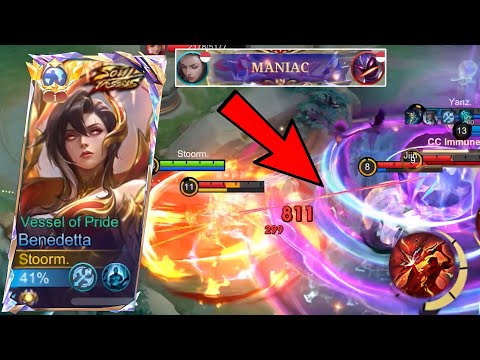 GLOBAL BENEDETTA AUTO WIN BUILD☠️ (maniac gameplay!!)