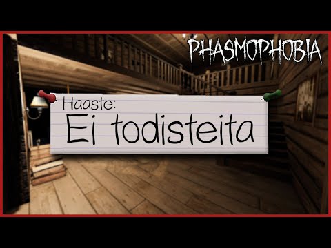 Taas opittiin uutta! Ole todella tarkkana tai haamu menee väärin! - Phasmophobia Suomi