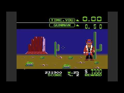 Wild Gunman (NES Version) - Game A Longplay