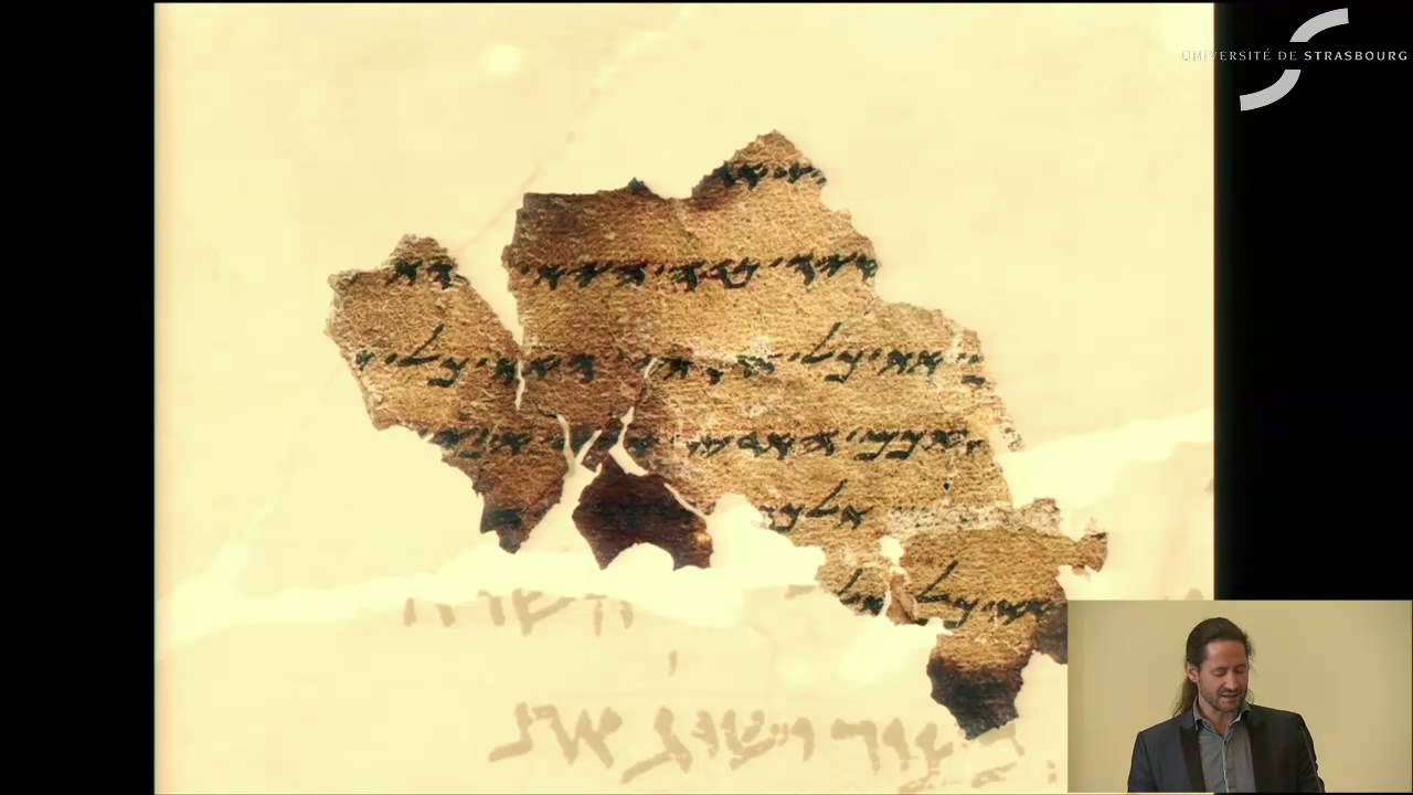 Conférence : Les manuscrits de la mer Morte. Perspectives historiques et bibliques