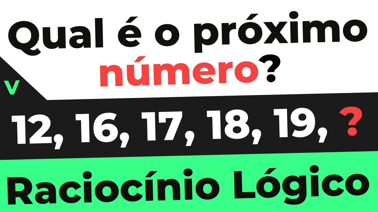 Descobrindo padrões em sequências! | Raciocínio Lógico | Ep. 5
