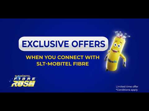 SLT-MOBITEL  Fibre Rush