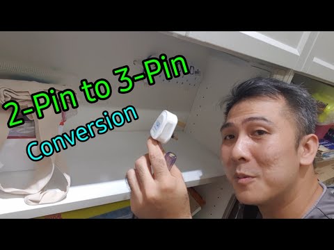 Changing a 2-pin to a 3-pin Plug (Save $30)