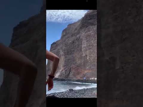 La Gomera, Valle Gran Rey, Vueltas, Finca, Berg Rutsch 2020-11-14