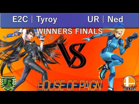 House of Paign IX WINNERS FINALS - E2C | Tyroy (Bayonetta) vs UR | Ned (Zss, Sheik, Cloud)