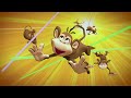 Mattel stalo žaidimas Beždžionėlės akrobatės Tumblin' Monkeys 52563