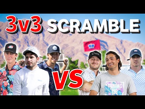 3v3 Scramble @ The Most Famous Golf Holes In Europe | Good Good