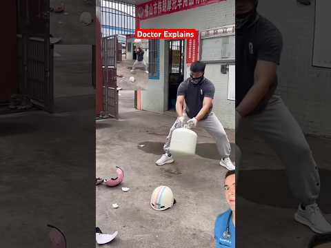 Helmets are supposed to break - Doctor Explains