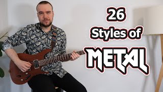 Download lagu 26 Styles of Metal mp3 Download lagu 26 Styles of Metal mp3