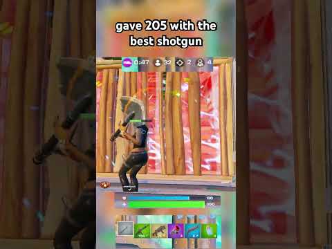 gave 205 with the best shotgun #fortnite #alich #fortniteclips #chapter6 #gaming #chapter4