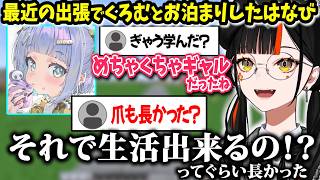 【お泊まり】基礎化粧品バシャバシャのはなびが影響を受けたギャルくろむ、コメ欄としなしなうひの可愛さを語り合う、るな先輩のお手伝いが出来て歓喜するはなびｗｗ【蝶屋はなび/ぶいすぽ】