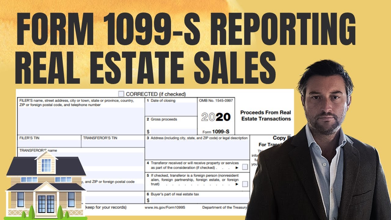How to Report Form 1099-S on Form 1040 for Sale of Real Estate