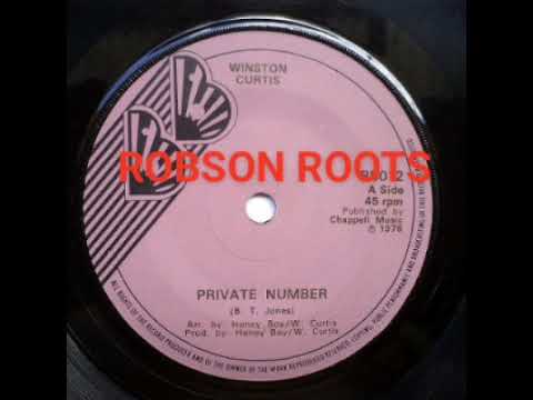 Winston Curtis: Private Number (te ligar na seqüência Dj é muito som)