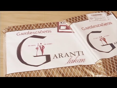 Reklam från Gamlestaden textilier (1963)