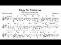 David Murray - Elegy for Fannie Lou (transcription)