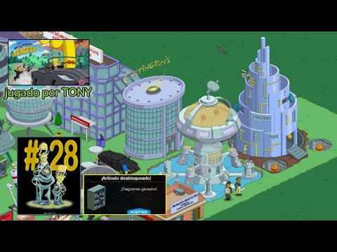 Los Simpson Springfield "Agentes Secretos, Cap. 28 - Cuartel General de Ag. Auxiliar" por Tony