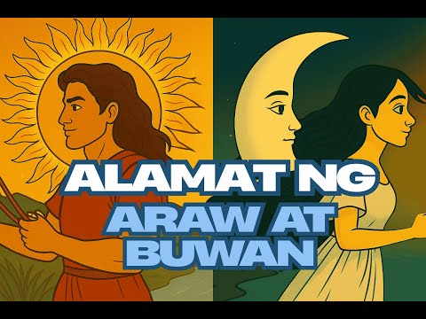 Alamat ng Araw at Buwan | Kwentong Pambata na may Aral | Filipino Alamat Story