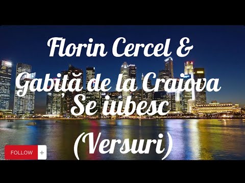 Florin Cercel & Gabita de la Craiova - Se iubesc (Versuri)