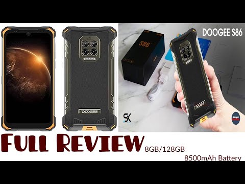 S86 Pro Doogee | Unboxing S86 Full Review | model 2021 | 8GB/128GB | Best Battery Time Mobile
