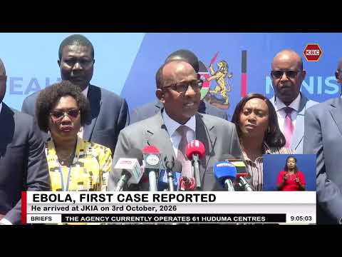 Kenya reports first Ebola case, the patient died on Monday night