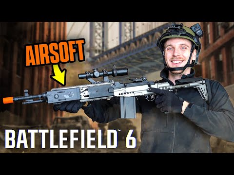 I Tested Airsoft Guns From Battlefield 6!
