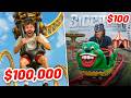 SIDEMEN 100 000 VS 100 THEME PARK EUROPE EDITION