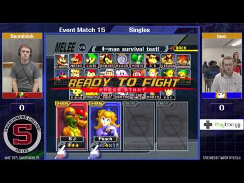 Event Match 15: Sporsinick (Samus) vs lpac (Peach) - Winners Round 1