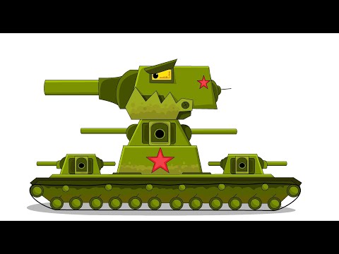 Как Нарисовать Танк Мини КВ-44 Мультики Про Танки