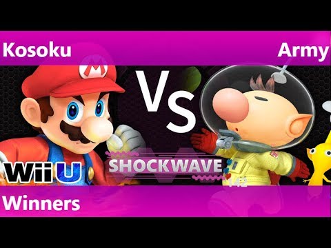 SW 142 - Kosoku (Mario) vs BTB SM | Army (Olimar) Winners - Smash 4
