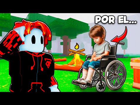 Su MAMÁ me pidió que LO AYUDARA en 99 NOCHES en el BOSQUE ROBLOX…