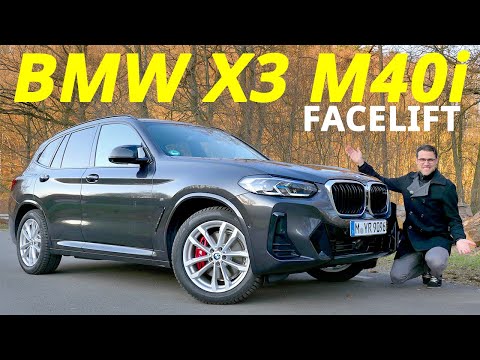 2022 BMW X3 M40i facelift REVIEW with that inline 6-cyl!