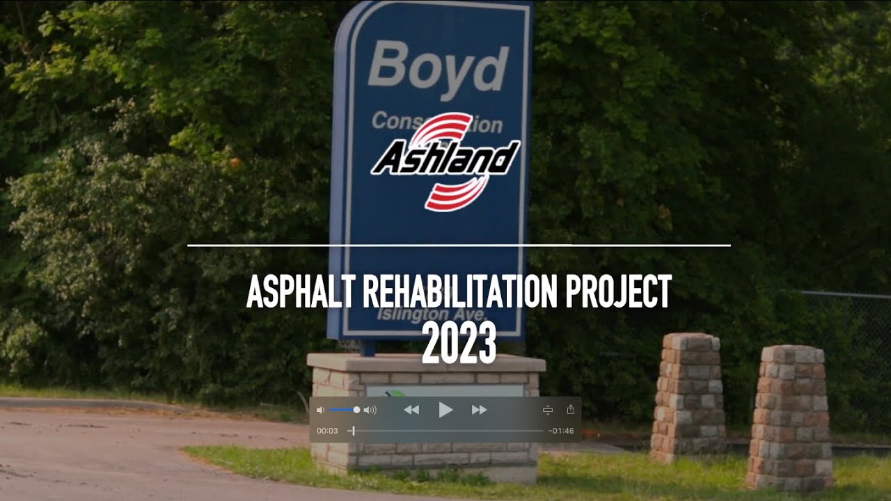 Boyd Park Asphalt Rehabilitation Project | Ashland Construction Group Ltd.