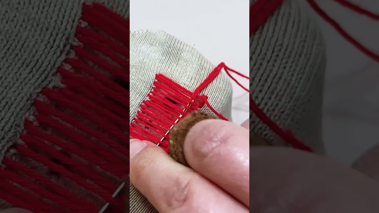 靴下ダーニングやってみた